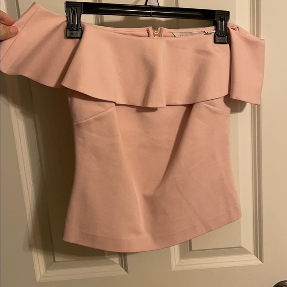 Ted Baker Off The Shoulder Shirt